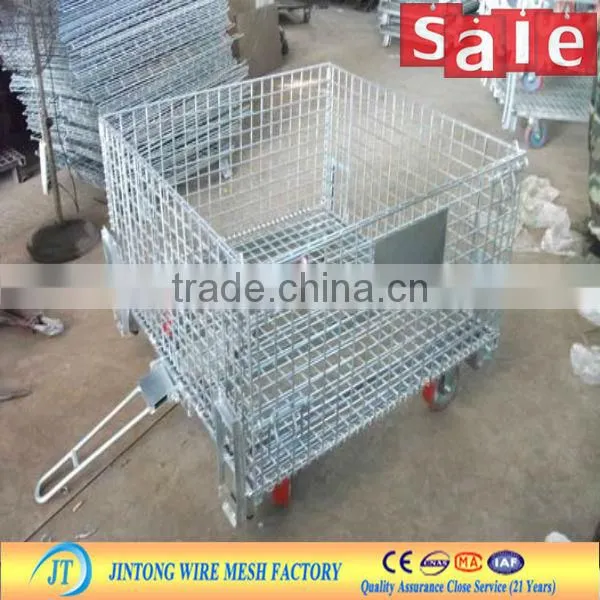 heavy duty galvanized Stackable Wire Container