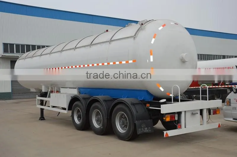 China made (C3H8) 3 axles/tri-axle LPG tank trailer