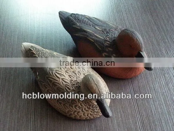 OEM Blow Molding Garden And Hunting Duck Decoy Plastic PE Mallard Duck Decoys