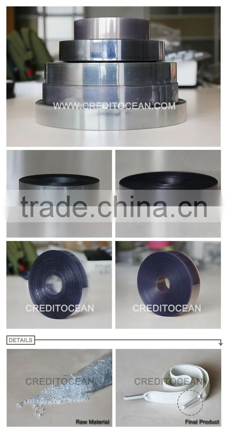 acetate cellulose film for shoelace tipping