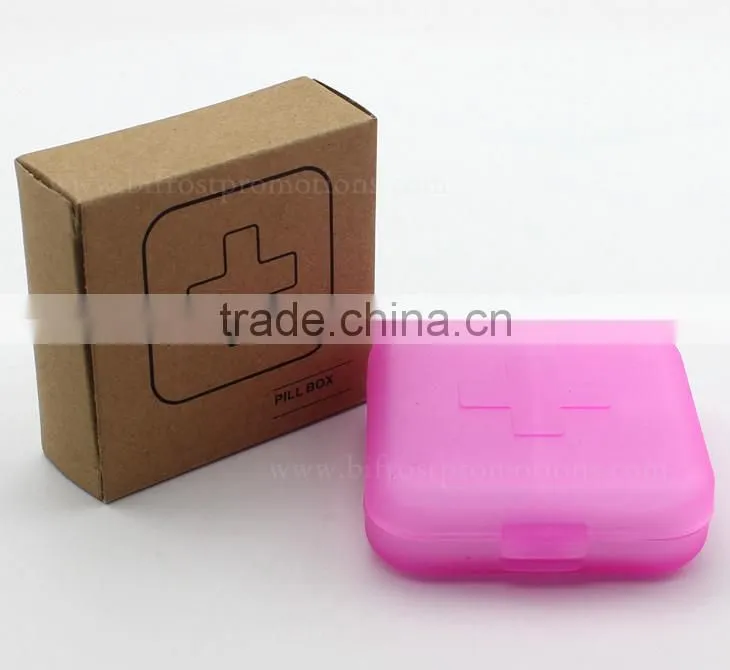 Cute Mini Organizer Plastic Pill Box