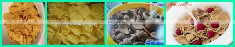 corn flakes line/corn flakes manufacturing equipments t