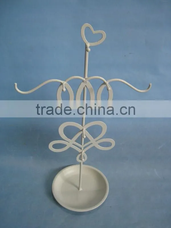 Chirstmas wrought iron candle holder wall