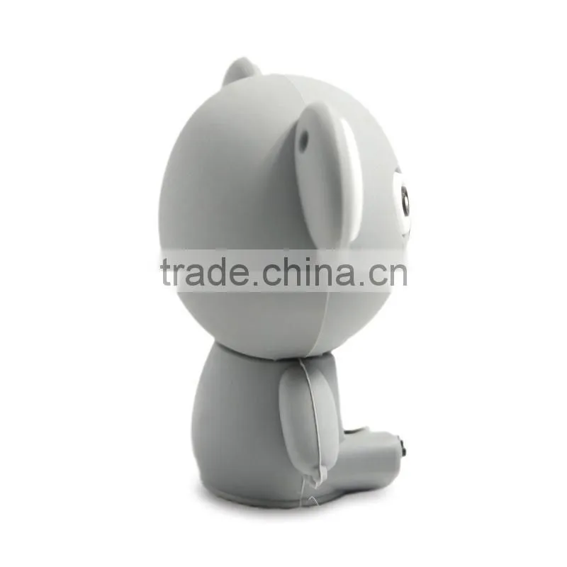 pvc cheap cartoon bear usd stick without memory card