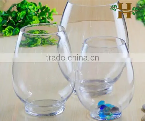Wholesale handblown glass terrarium for home decor, plant glass terraium, fish bowl