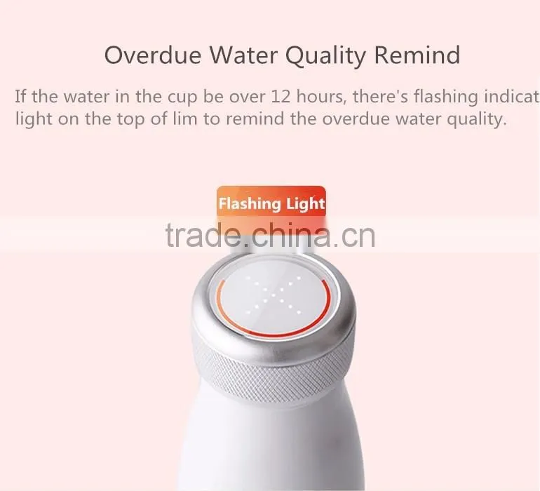 Intelligent water cup Creative outdoor sports water bottle Business gifts customized vacuum cup