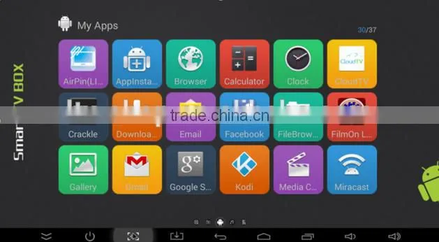 Original T10 android 5.1 TV box bluetooth and kodi 16.0 dual band wifi T10 smart tv box support OEM/OEM