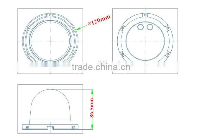 RGBW colors led point light funiture light source