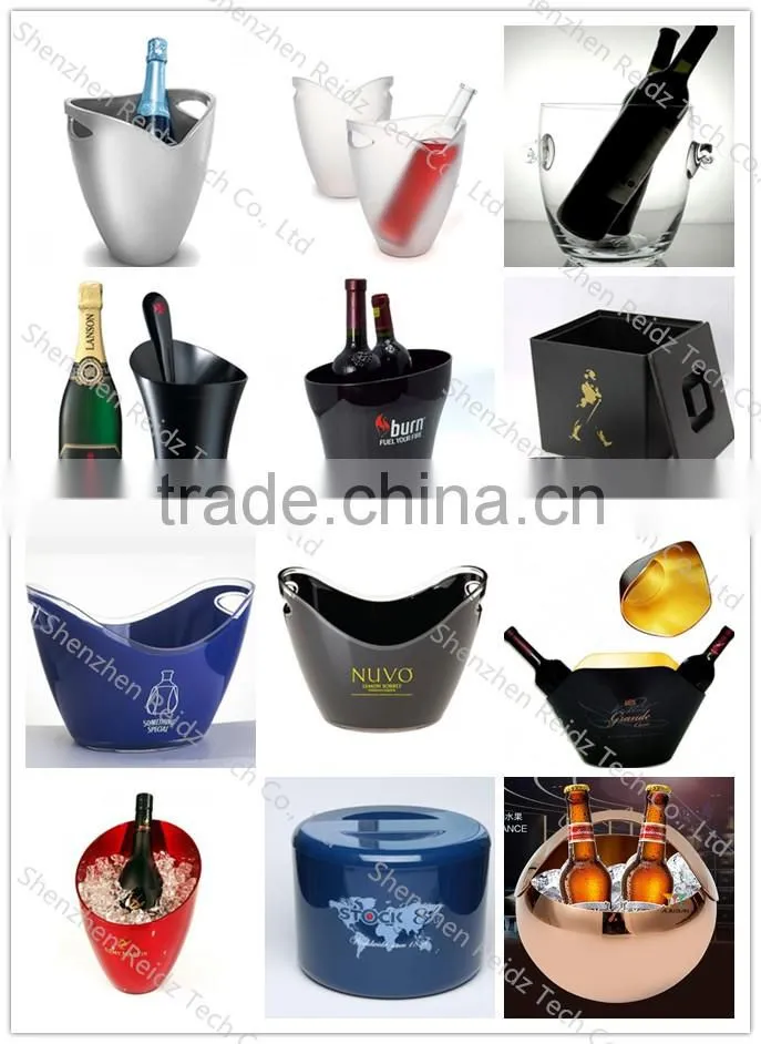 led Wine bottle holder ice bucket