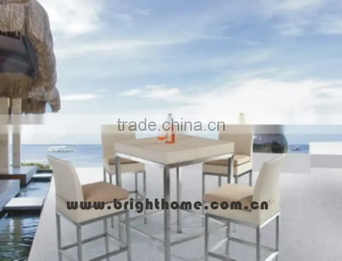 Stainless Steel Stool and Square Flat Bar