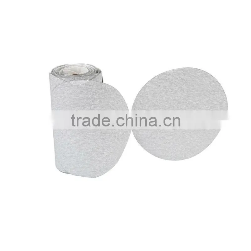 50 Piece 6 In. 320 Grit PSA Sanding Discs velcro sanding discs metal sanding discs