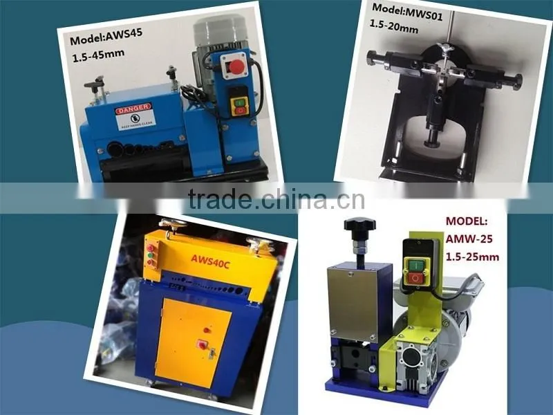 MASTER CE Automatic Scrap Cable/ Wire Stripping Machine (AWS-40B)