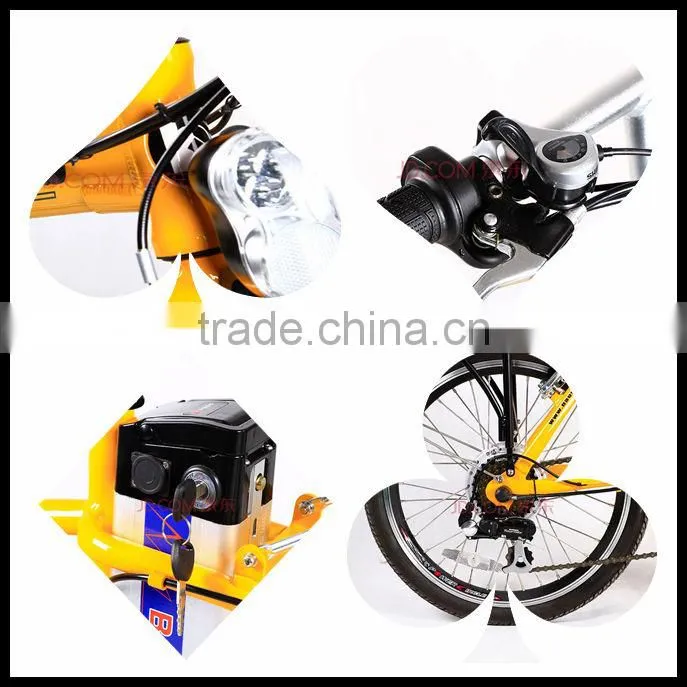 electric folding bicycle with 250W