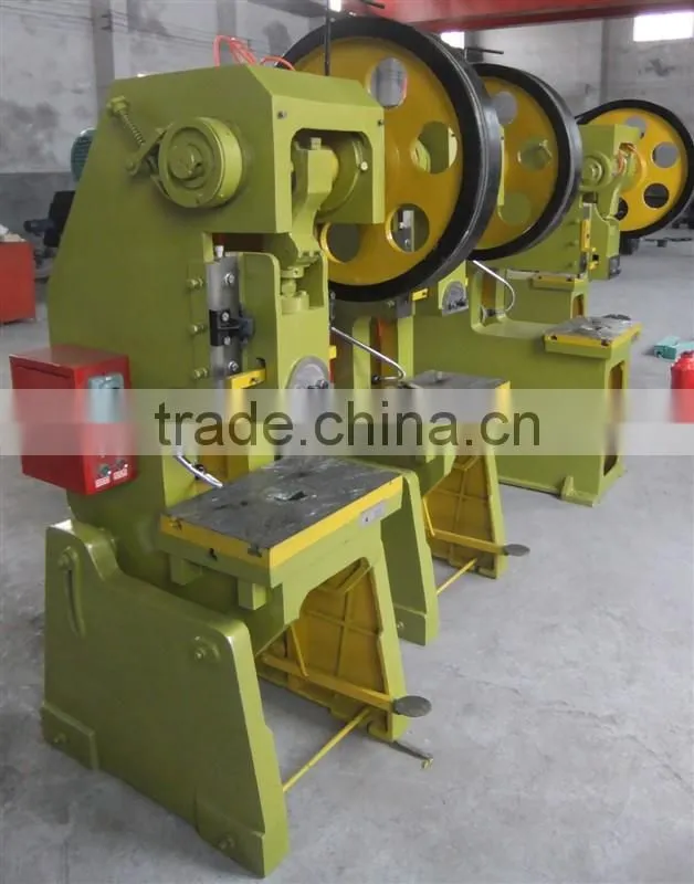 J23 series mechanical power press ,punch press machine for aluminum, punching machine good quality power press machine