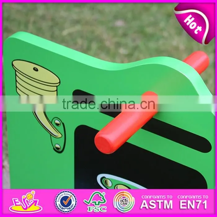 Top fashion cool rocking cars wooden kids ride on toys W16D002-S