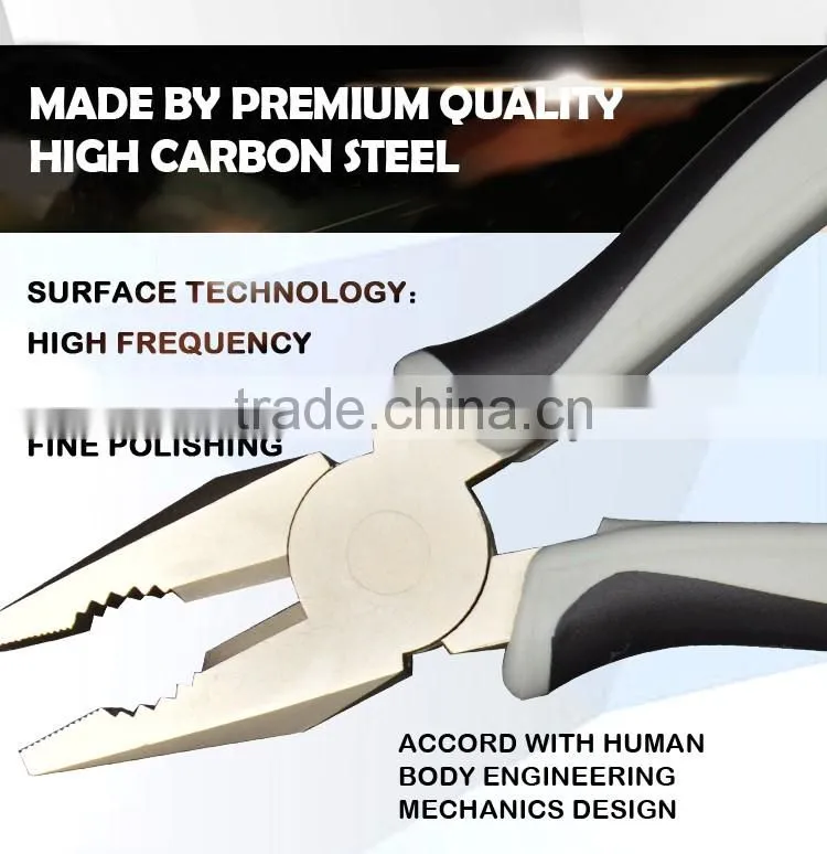 QJ-CP10 Forged side cutter combination pliers