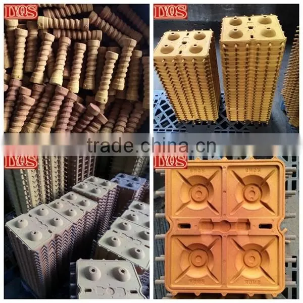 Pressed formwork spring clamp for concrete
