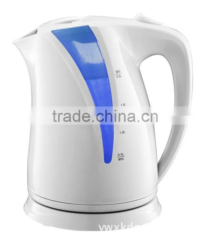 2.0L electric kettle cheap price plastic kettle