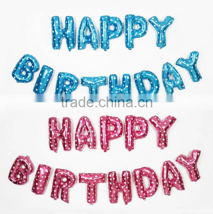 Inflatable letter Foil Balloons helium Birthday /Wedding party Decorative Foil Balloons