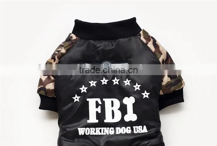 Wholesale Fashion warm Pet Clothes Dog Clothes
