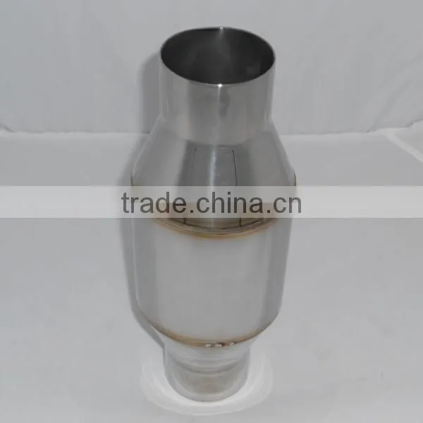 EURO 4 stainless steel metal honeycomb catalytic converter