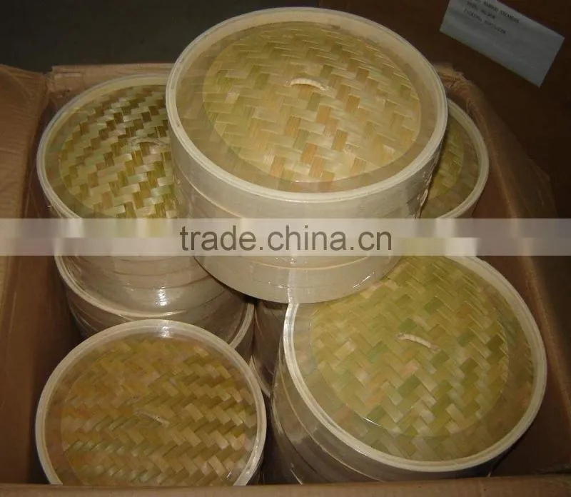 bamboo dim sum steamers