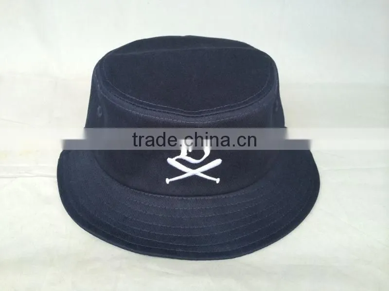 Fashion 100%cotton High Quality Embroidery Bucket Hat