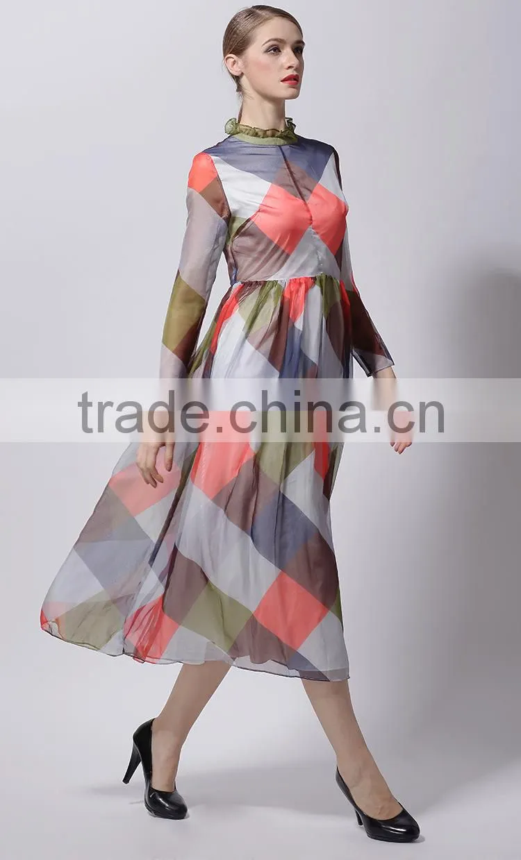 2015 Fashion import clothes girls' dress