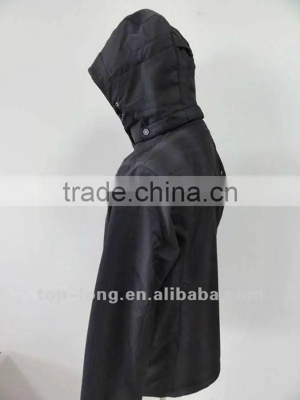 Men softshell jacket with hood windproof waterproof