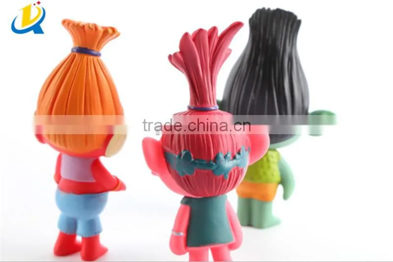 popular hairy little troll doll figure trolls pen topper gift for kids toy