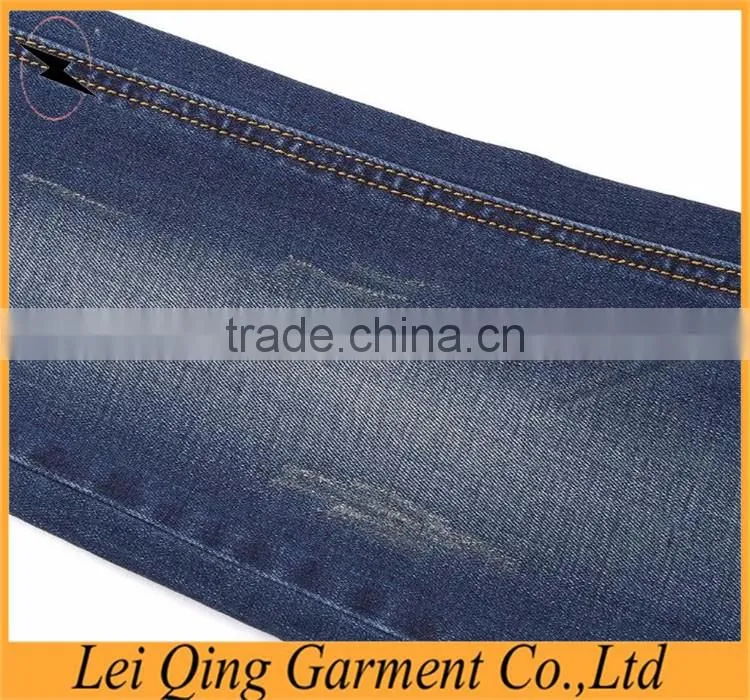 Fashion newest hot sale blue denim slim fit ladies jeans top design