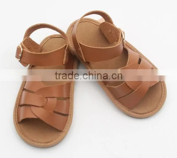 2017 Handmade lovely rubber soles shoes wholesale kids sandals china