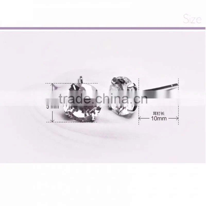Earring Jewelry 925 Sliver Earrings Studs Earrings For Young Lady