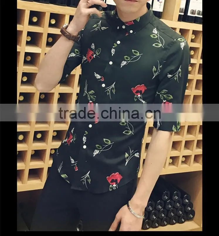 Seven men sleeve shirt printing