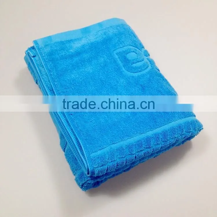 luxury hotel & spa bath towel hotel cotton jacquard design