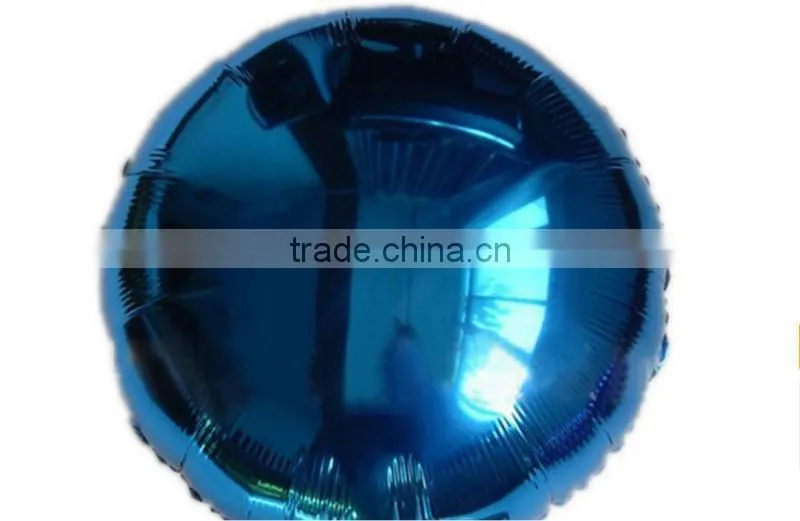 Beautiful Hot sell round shaped foil helium balloon for party