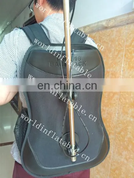 2013 Hot-Selling inflatable advertising backpack balloon with LED light