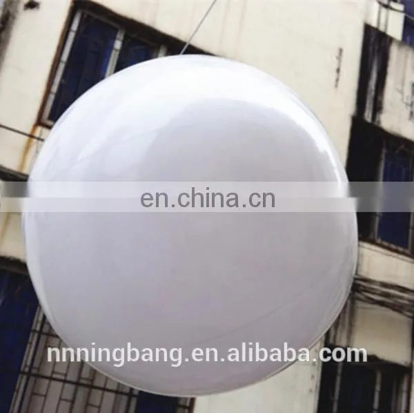 Ningbang hot sale White PVC Inflatable Balloon