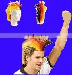 Creative fashion ENGLAND fan mullet wig headband wig