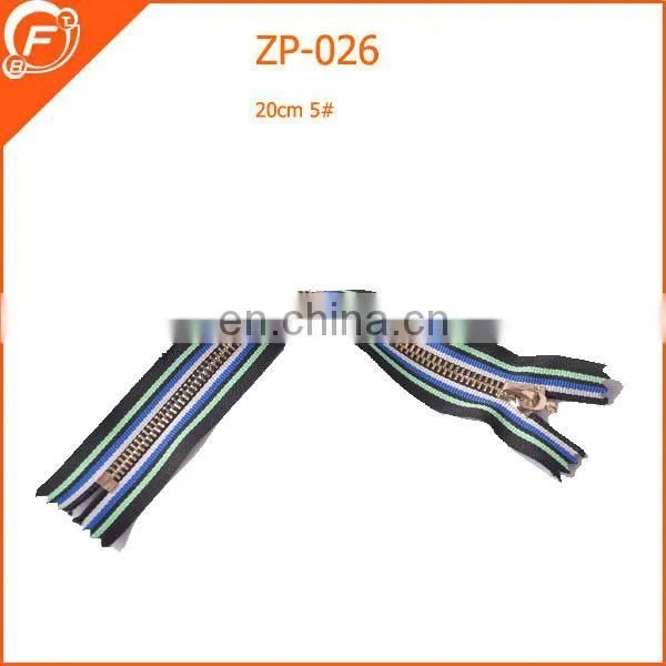 china fashion metal zipper