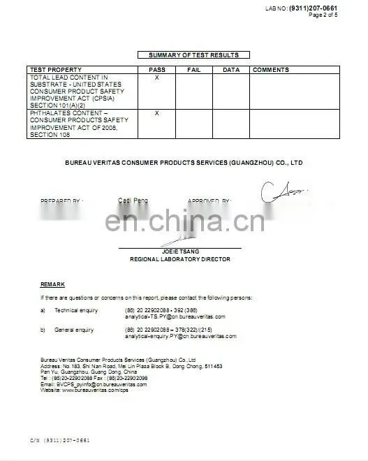 Test Report