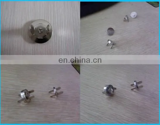 hot sale D15x2 snap button with metal cap for coats