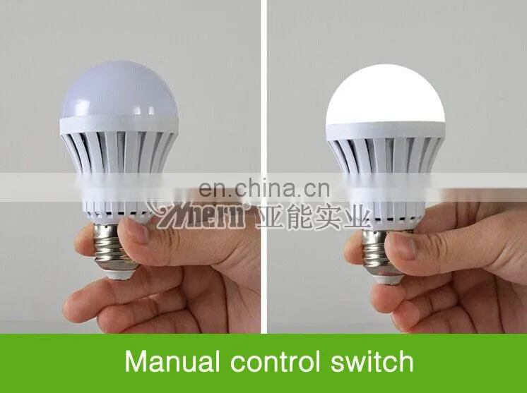 New Emergency Rechargeable 5w 7w 9w Led Lamp E27
