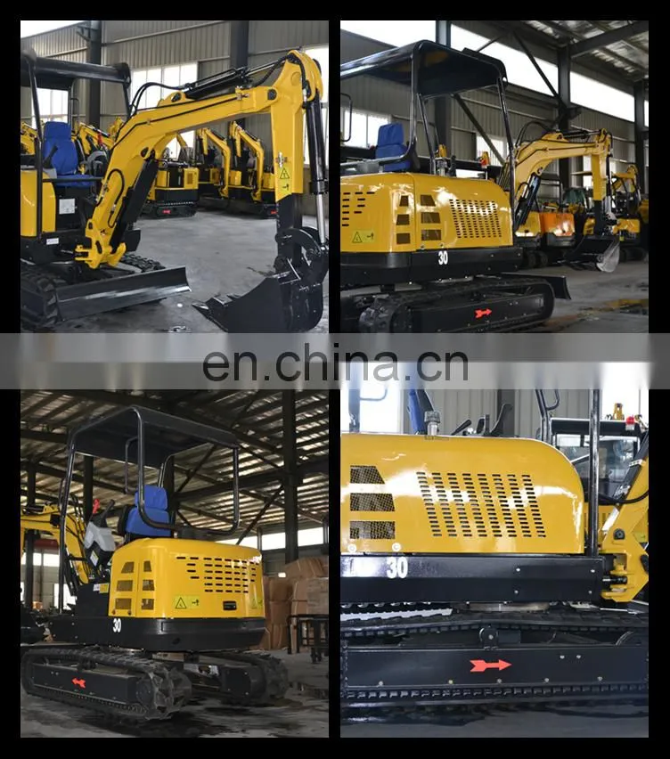 New 3 tons China bagger mini digger excavator bucket