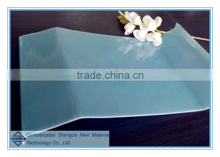 FRP daylight roof /UV protection plane skylight/corrugated plane skylight