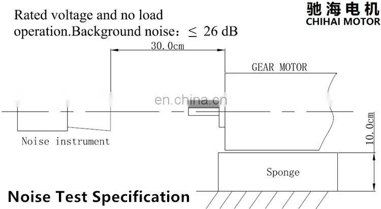 ChiHai Motor CHR-GM37-3448K DC CHINA Metric Screw Shaft Gear Motor 24V 350rpm
