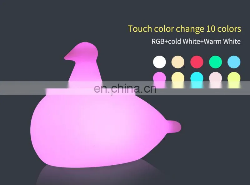 Smart usb charger led color changing night light with Tuya App control