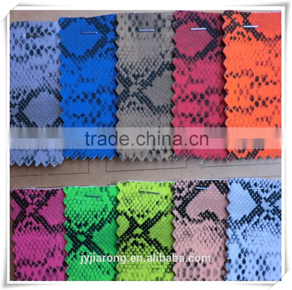Animal Print PU Fabric Leather for Bag