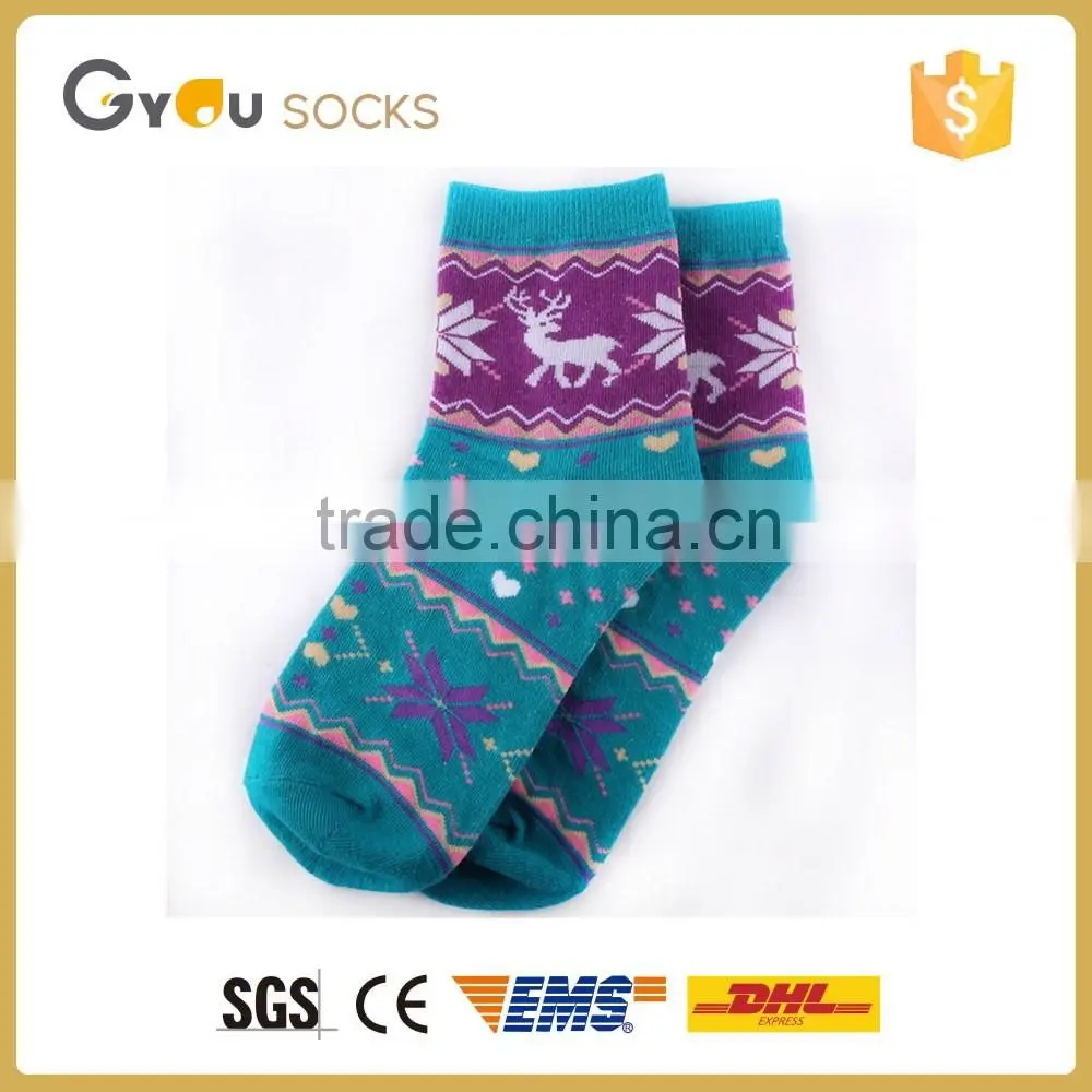 High quality women national style cotton socks2016