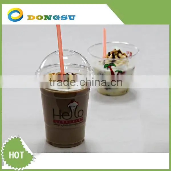 take away tableware plastic smoothie round containers for fruit or vegetables wholesale